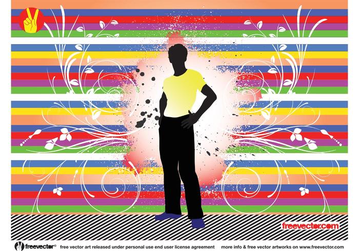 Man Silhouette Vector Man Silhouette Vector