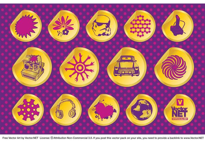 Vector Design Badges Vector Design Badges