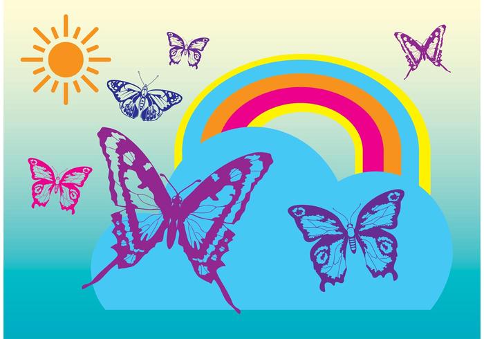 Free Butterflies Vectors Free Butterflies Vectors