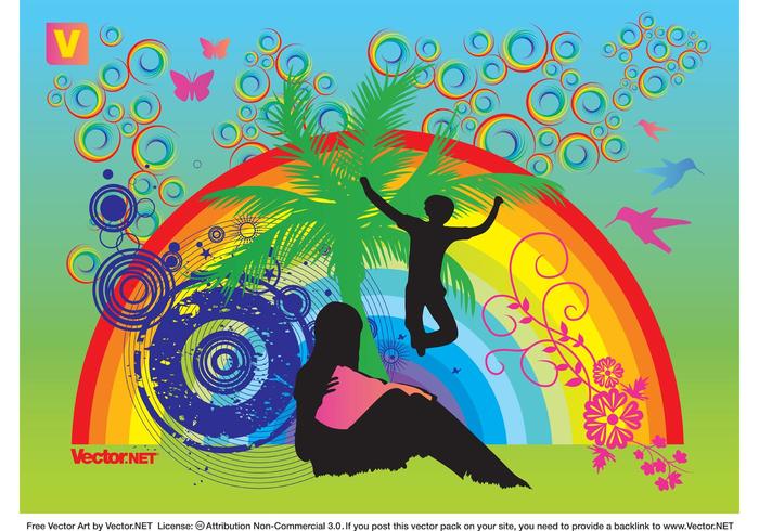 Paradise Vector Paradise Vector