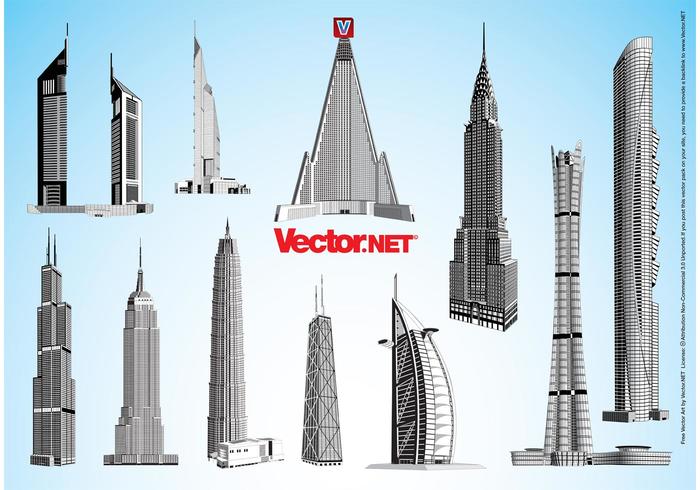 Skyscraper Vectors Skyscraper Vectors