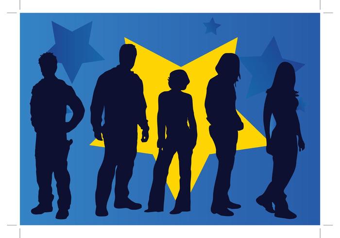 People Silhouette Vectors People Silhouette Vectors