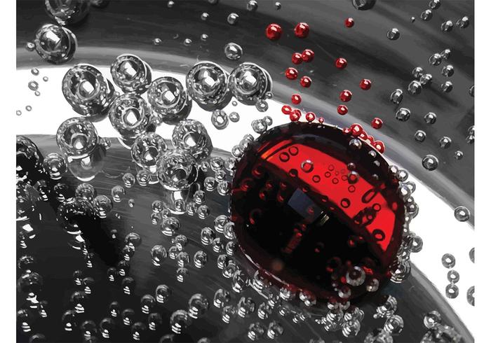 Liquid Drops Background Liquid Drops Background