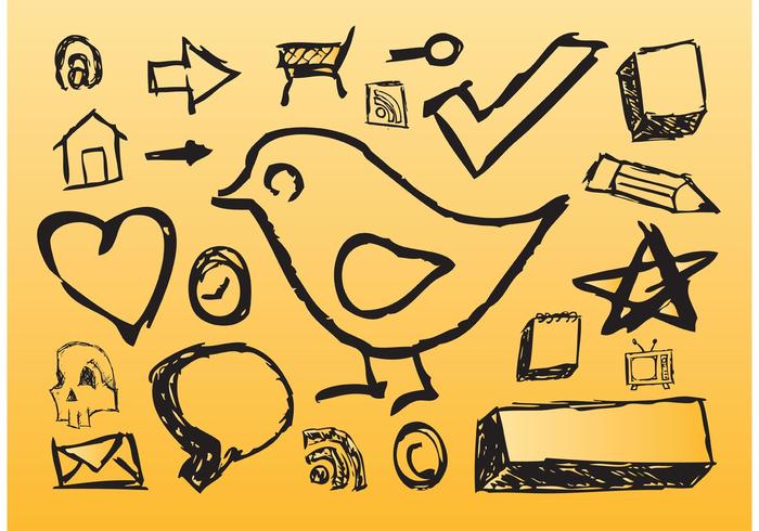 Hand Drawn Icons Hand Drawn Icons