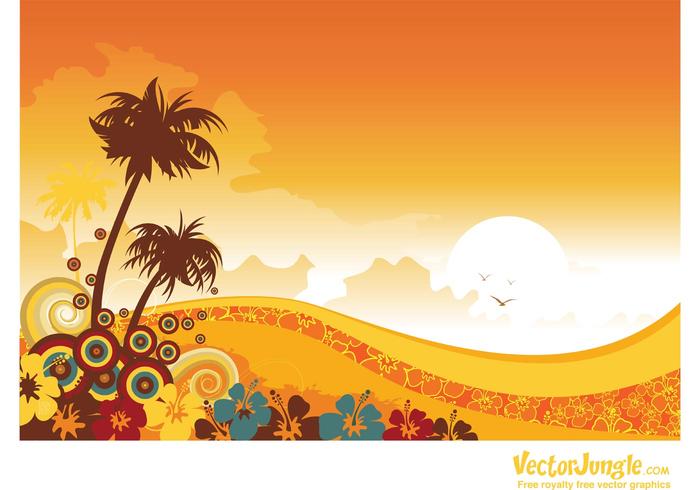 Tropical Background Tropical Background
