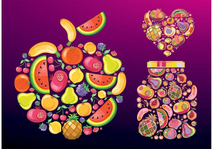 Fruit Vectors Fruit Vectors