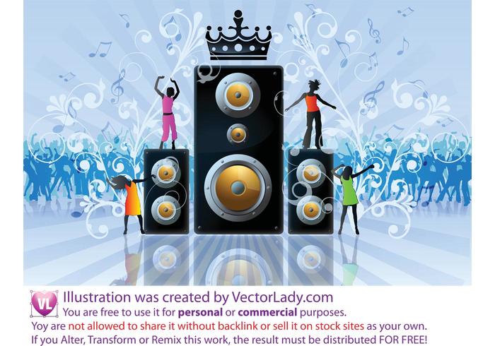 Free Party Flyer Stock Vector Free Party Flyer Stock Vector