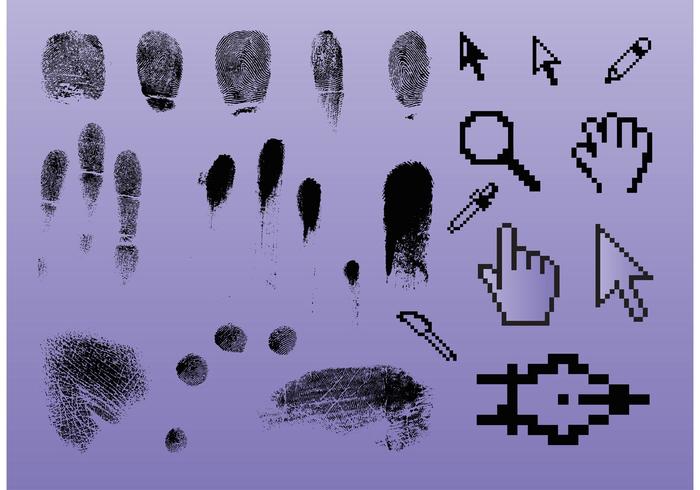 Fingerprint Pointer Graphics Fingerprint Pointer Graphics