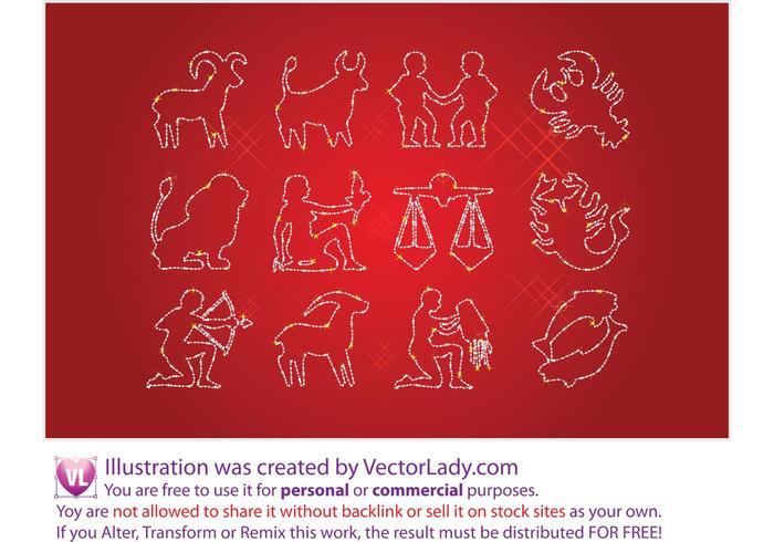 Free Horoscope Signs Vectors Free Horoscope Signs Vectors