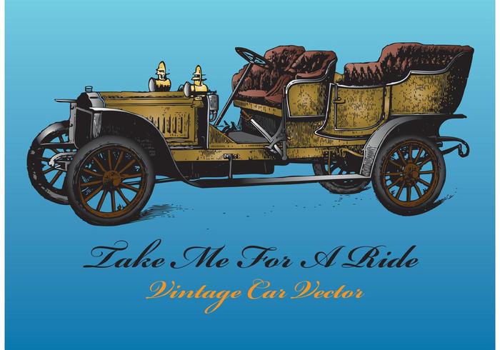 Antique Car Vector Antique Car Vector