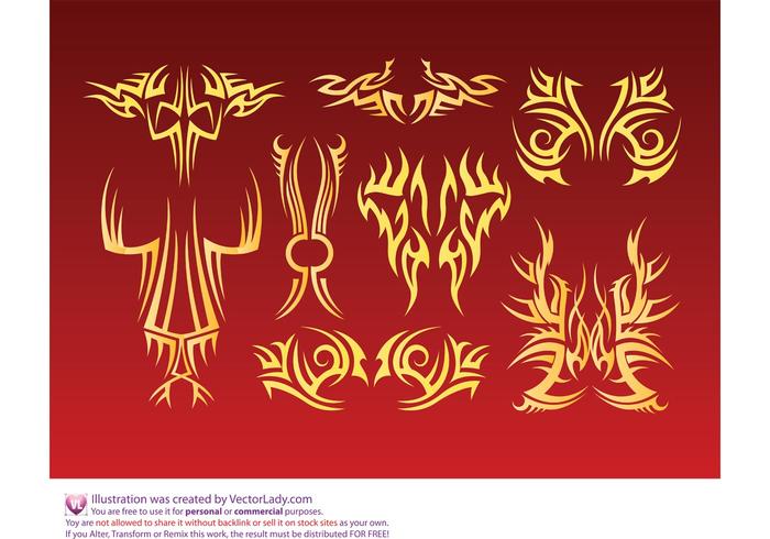 Tribal Tattoo Vectors Tribal Tattoo Vectors