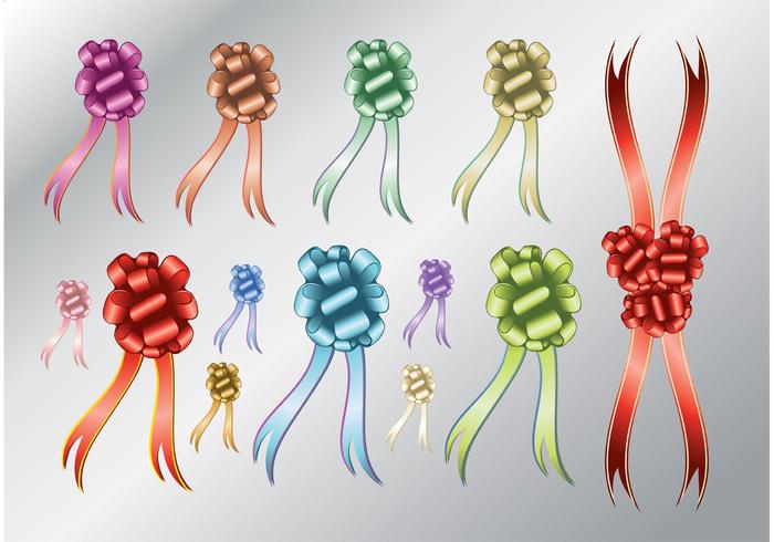 Ribbons Vectors Ribbons Vectors