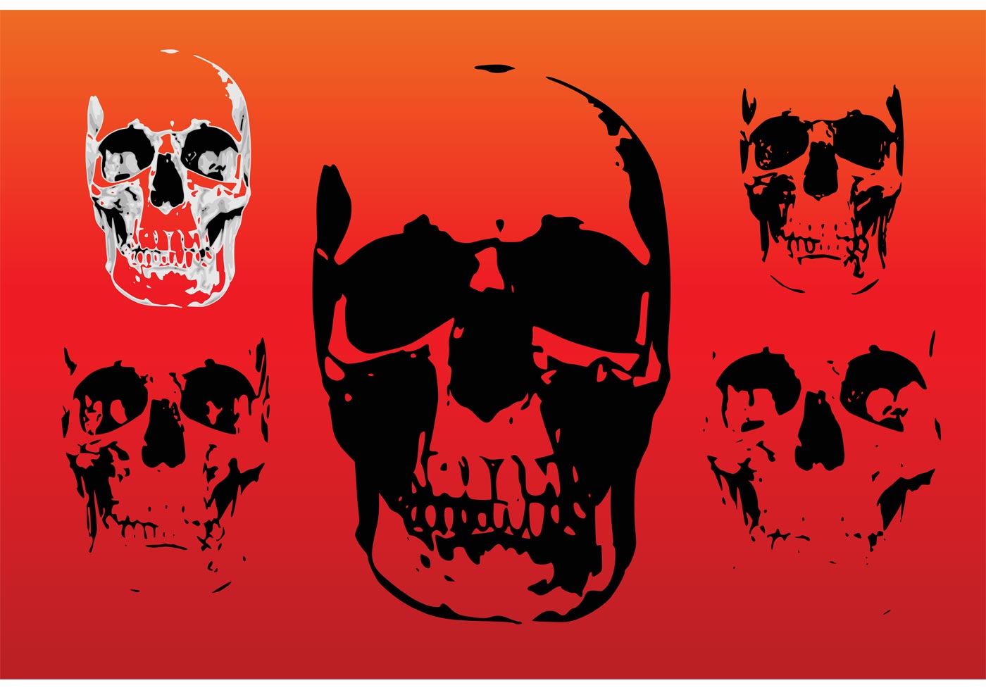 Download Free Skull Vectors - Download Free Vector Art, Stock ...