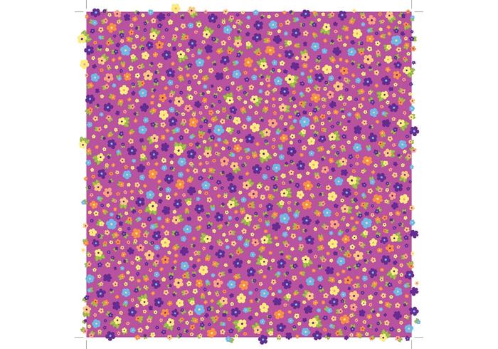 Flower Pattern Vector Background Flower Pattern Vector Background