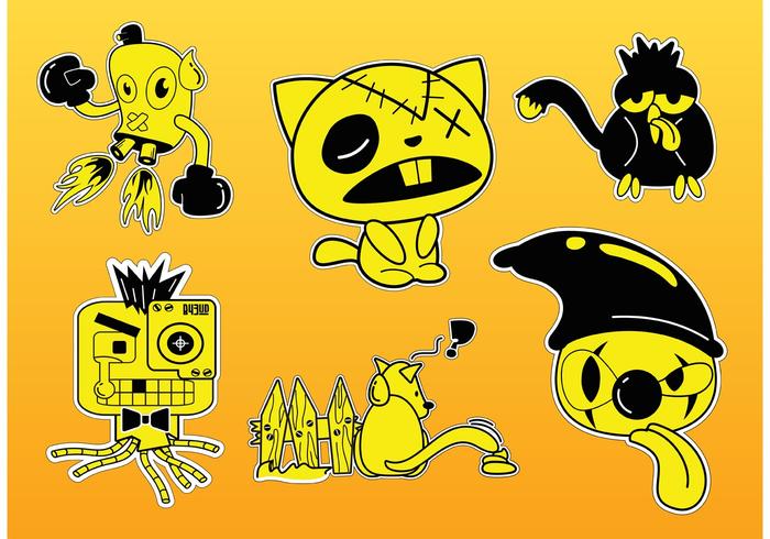 Comic Characters Vectors Comic Characters Vectors