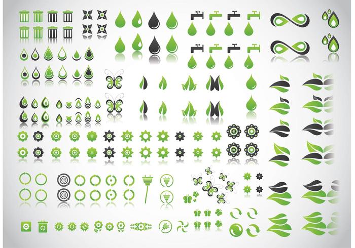 Green Planet Vectors Green Planet Vectors