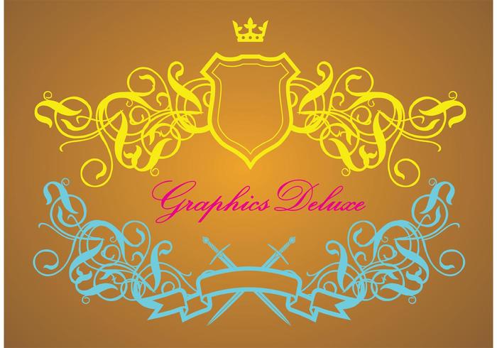 Luxurious Heraldry Vector Graphics Luxurious Heraldry Vector Graphics