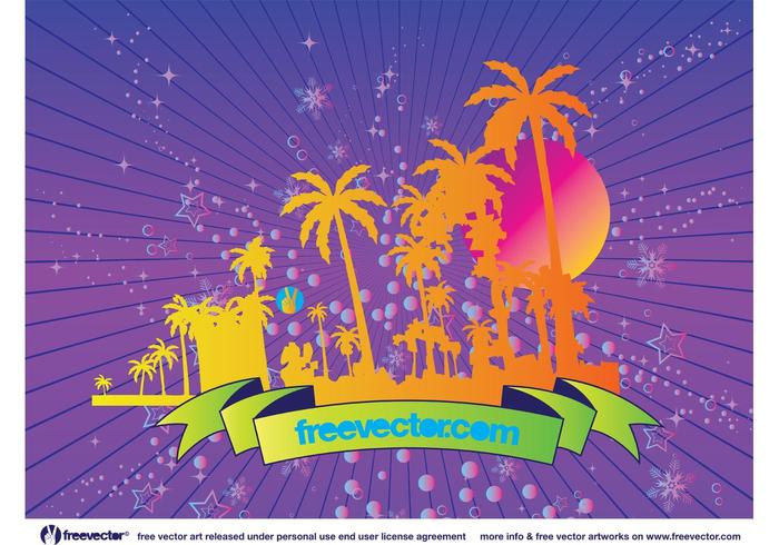 Tropical Vector Art Tropical Vector Art