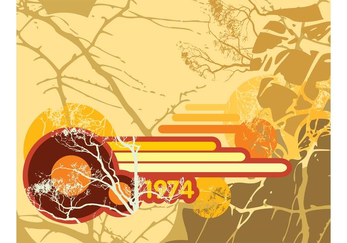 Retro Nature Vector Art Retro Nature Vector Art