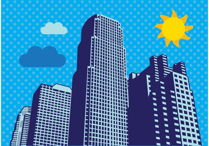 City Skyscrapers Vector City Skyscrapers Vector
