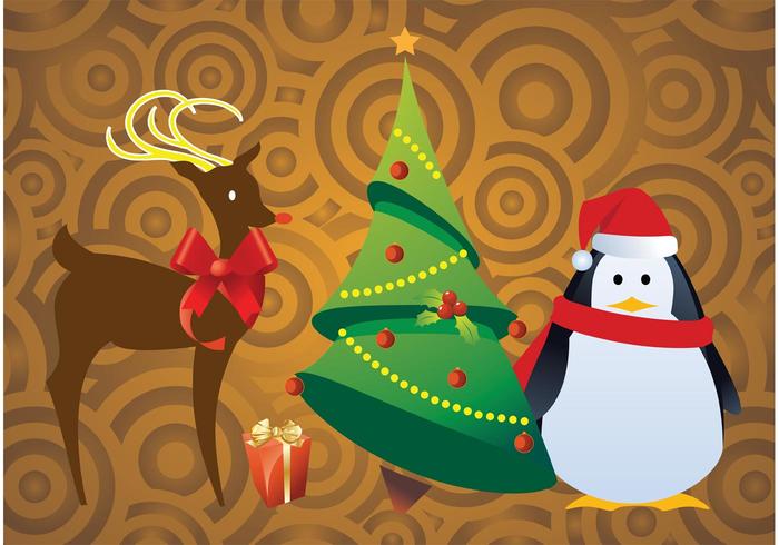 Free Christmas Character Vectors