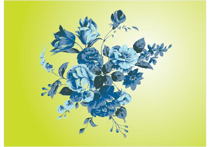 Antique Flowers Vector Art Antique Flowers Vector Art
