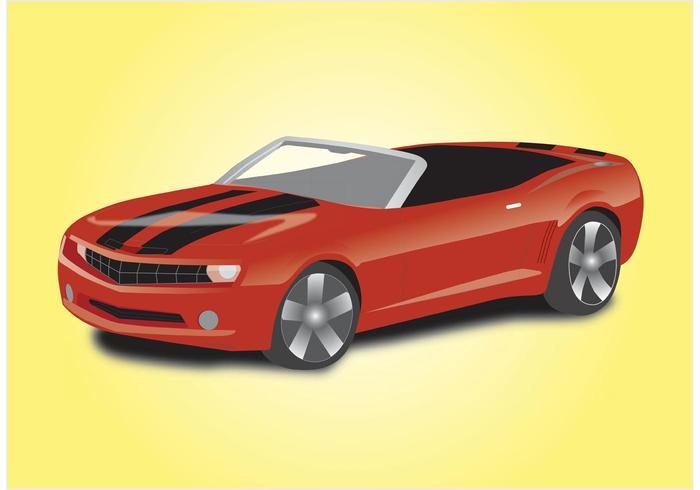 Sports Car Convertible vector