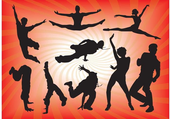 Dancing People Vector Graphics Dancing People Vector Graphics