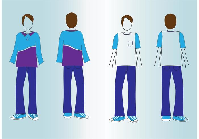 T-Shirt Mockup Vectors T-Shirt Mockup Vectors