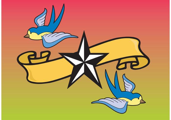 Tattoo Birds Vector Tattoo Birds Vector