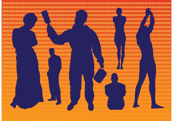 Free People Vector Silhouette Graphics Free People Vector Silhouette Graphics