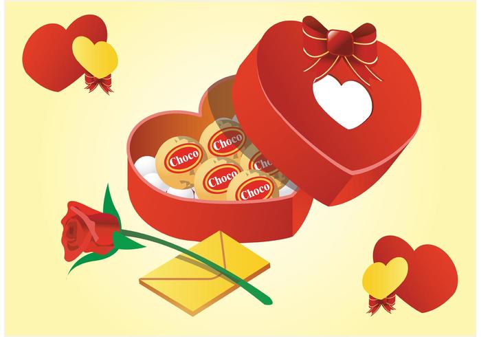 Valentine Gifts Vector Valentine Gifts Vector