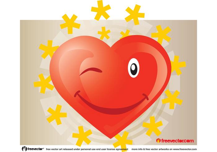 Heart Vector Cartoon Heart Vector Cartoon