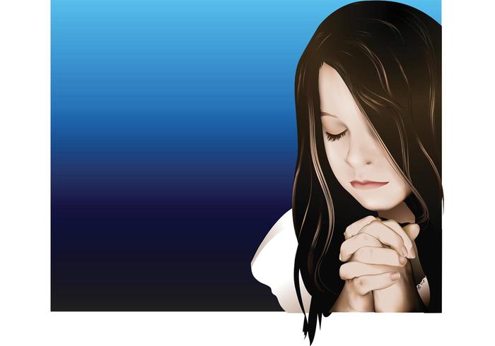 Praying Girl Praying Girl