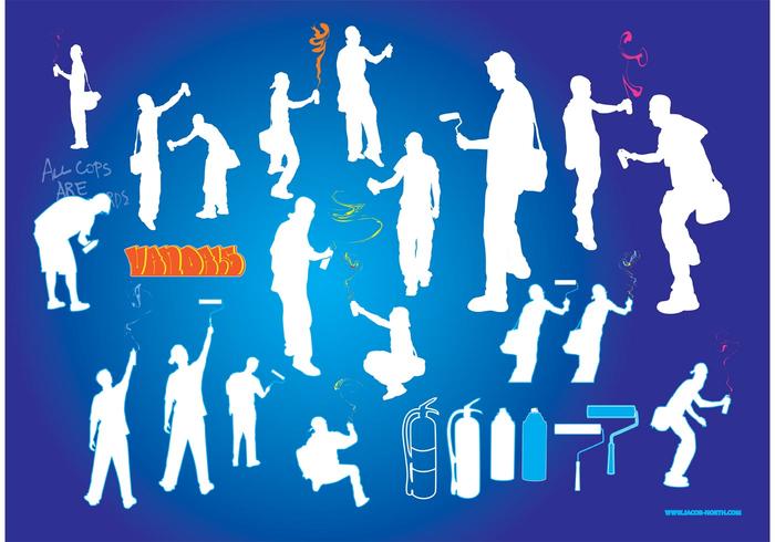 Graffiti Artists Vector Graffiti Artists Vector