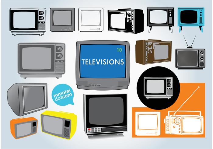 Free Television Vectors Free Television Vectors