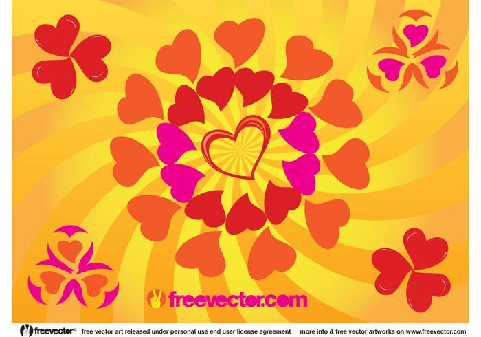 Sunny Heart Vector Graphics Sunny Heart Vector Graphics