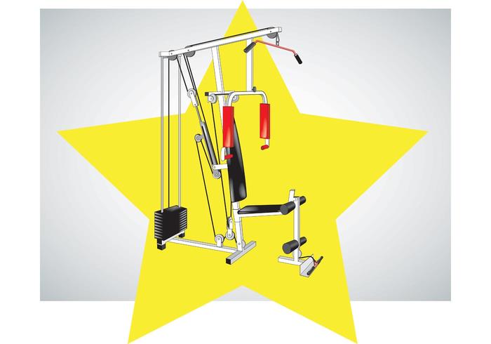 Fitness Equipment Vector