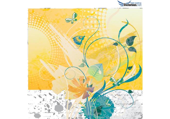 Sunny Nature Vector Art Sunny Nature Vector Art