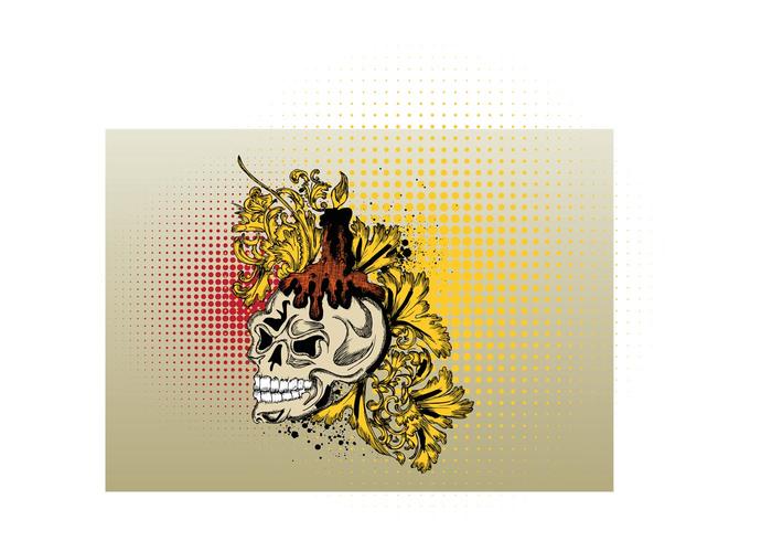 Vector Skull Print Graphics Vector Skull Print Graphics