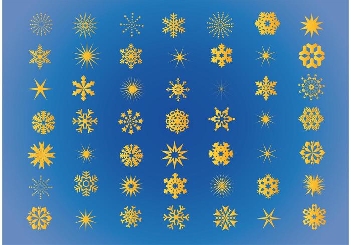 Free Snowflakes Vectors Free Snowflakes Vectors