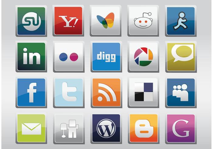 Libre Social Media Vector Icons