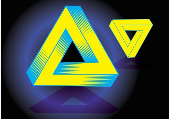 Magic Triangle Vector Magic Triangle Vector