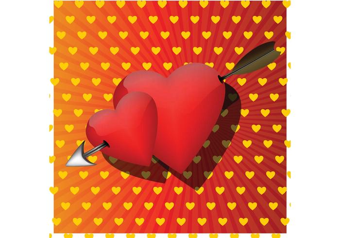 Romantic Love Card Vector Romantic Love Card Vector
