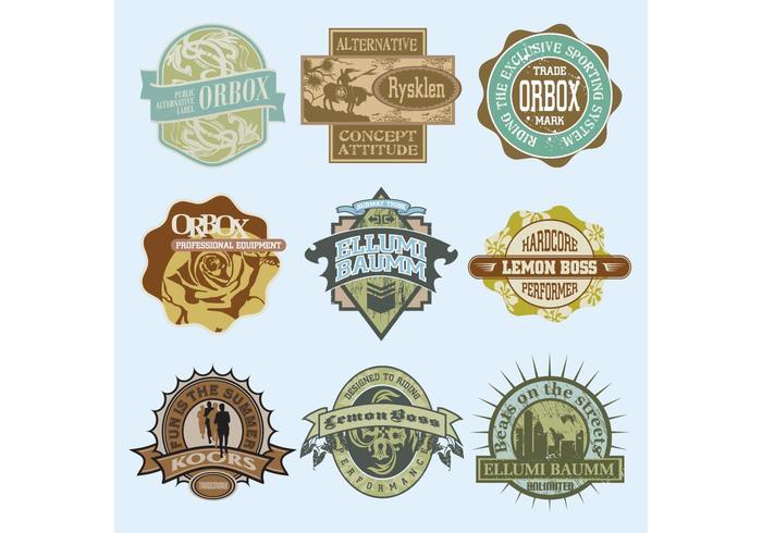 Vintage T-Shirt Labels Vintage T-Shirt Labels