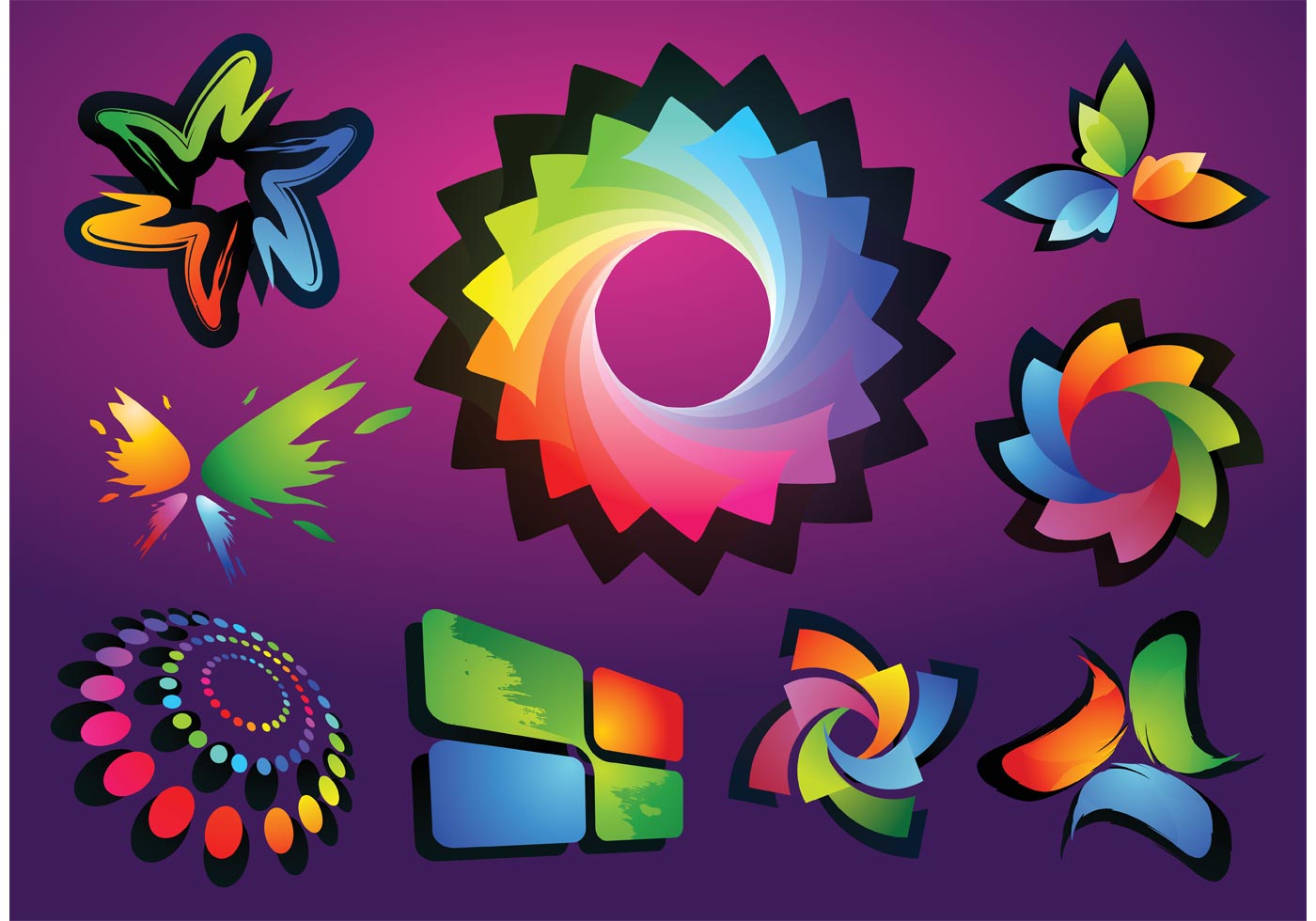 Colorful Logo Vectors 63525 Vector Art At Vecteezy Colorful Logo Vectors 63525 Vector Art At Vecteezy
