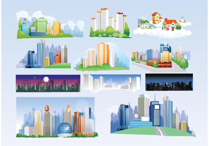 Free City Vectors Free City Vectors