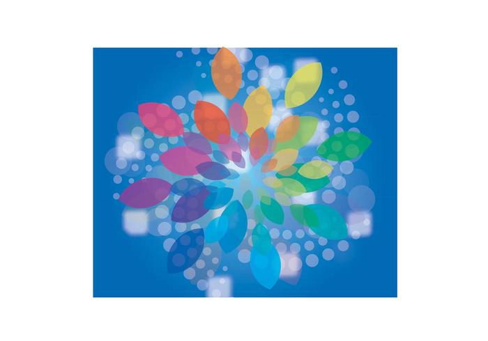 Free Flower Shapes Vector Background Free Flower Shapes Vector Background