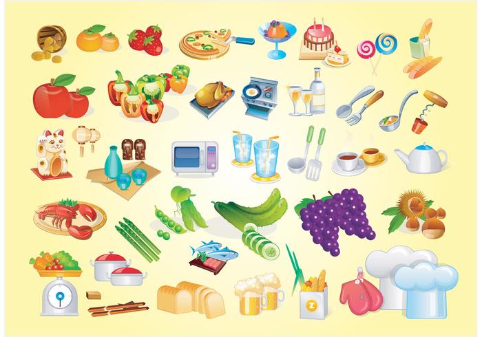Cooking Vector Graphics Cooking Vector Graphics