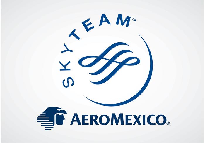 Aeroméxico Skyteam vector